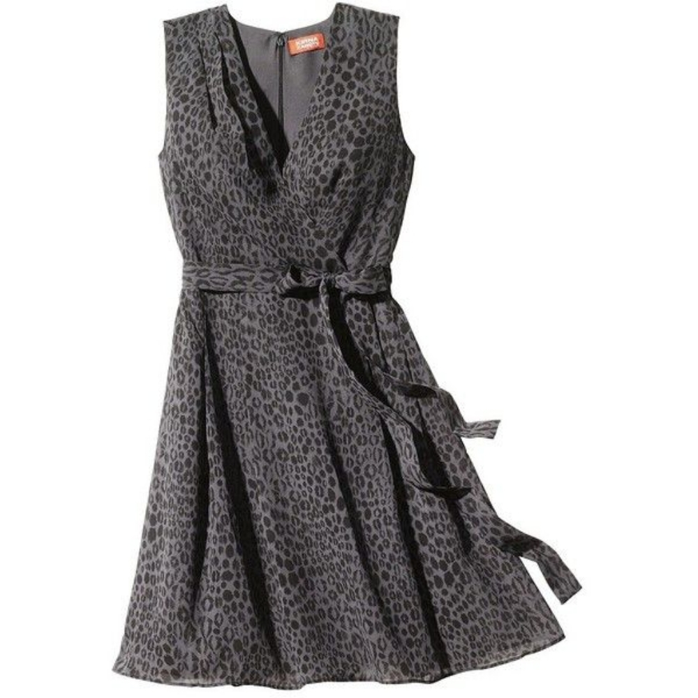 Kirna Zabete for Target Sleeveless Leopard Print Dress